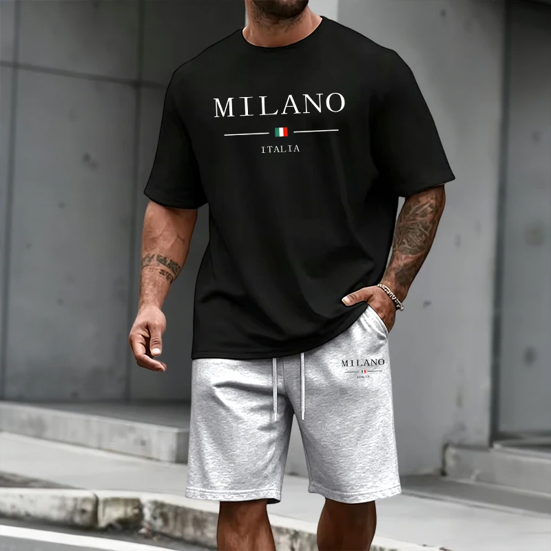 Men's Tracksuit Short Sleeve T - Summer Outdoor Clothing avis et prix