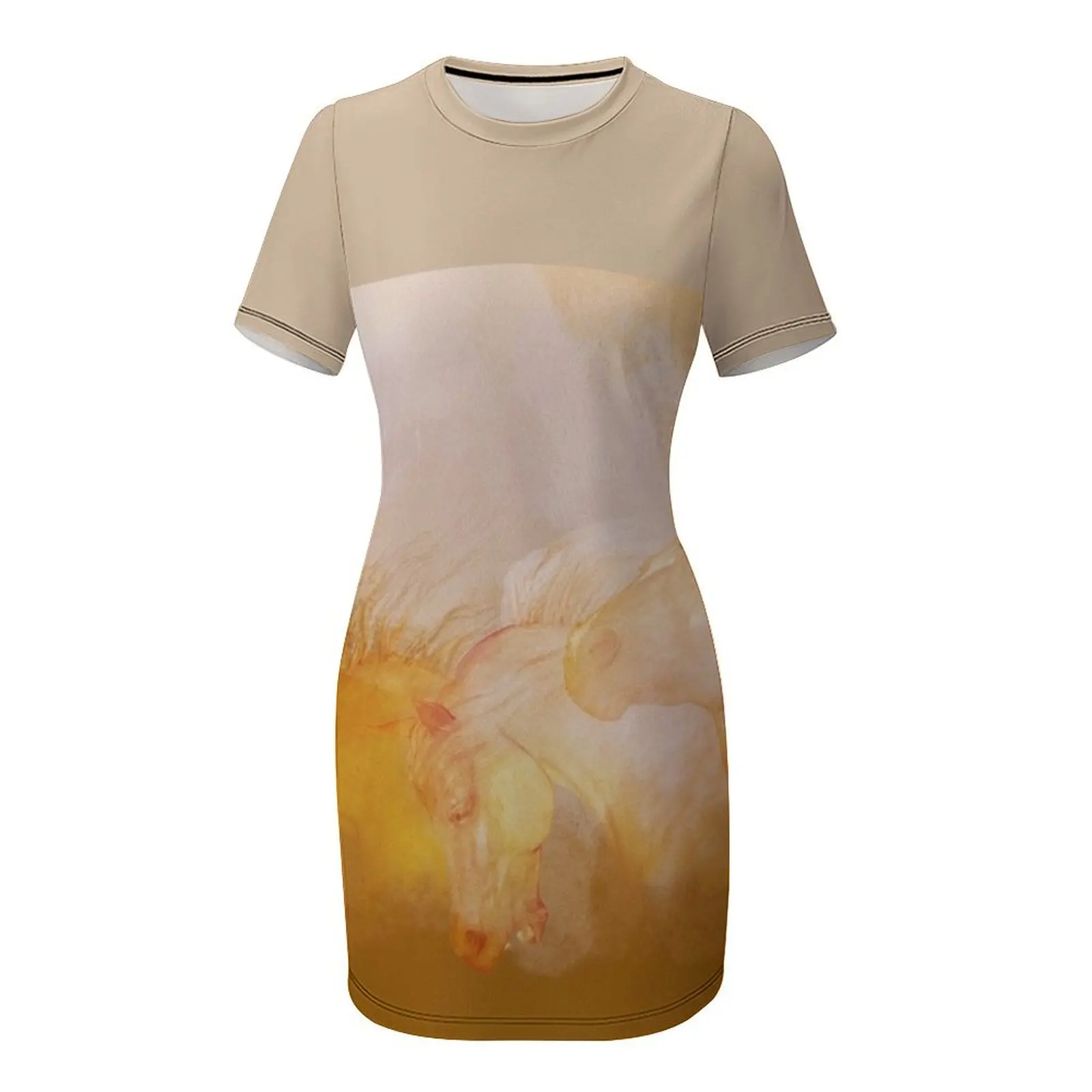 Flaxen manes Short-Sleeved Dre - Summer Clothing Trends For Women 2026 avis et prix