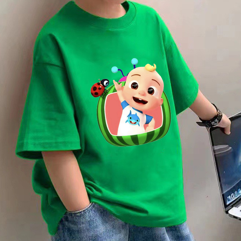 Cocomelons Baby T-Shirts Anime - Summer Clothing For Girls avis et prix