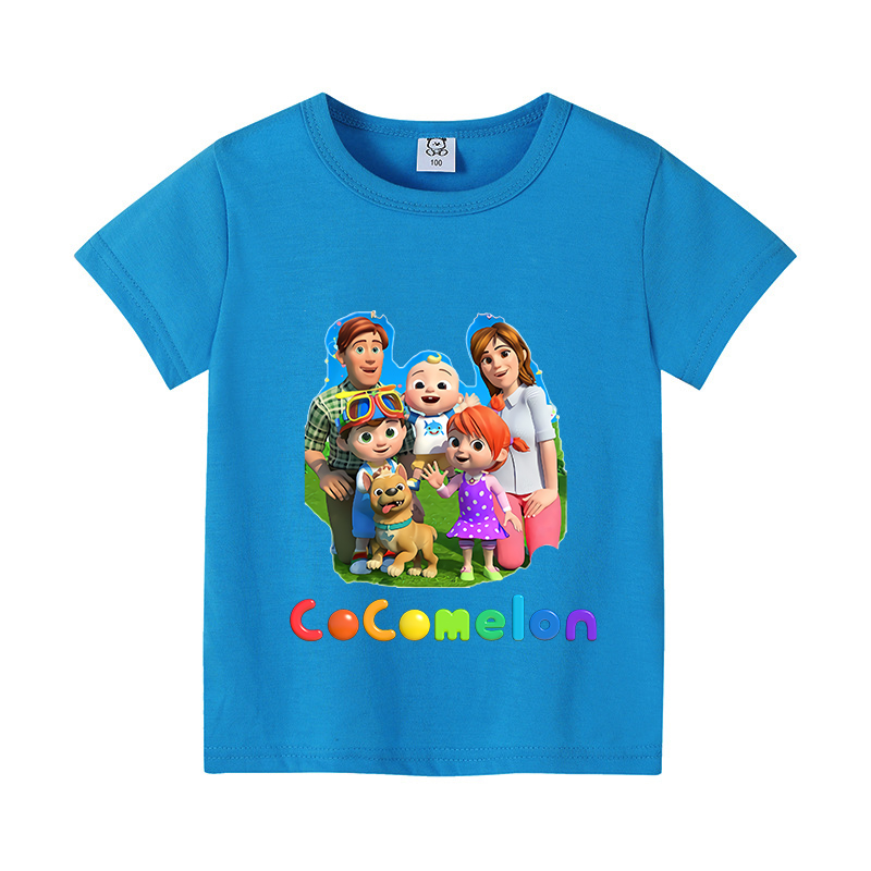 Cocomelons Baby T-Shirts Anime - Summer Clothing For Girls avis et prix