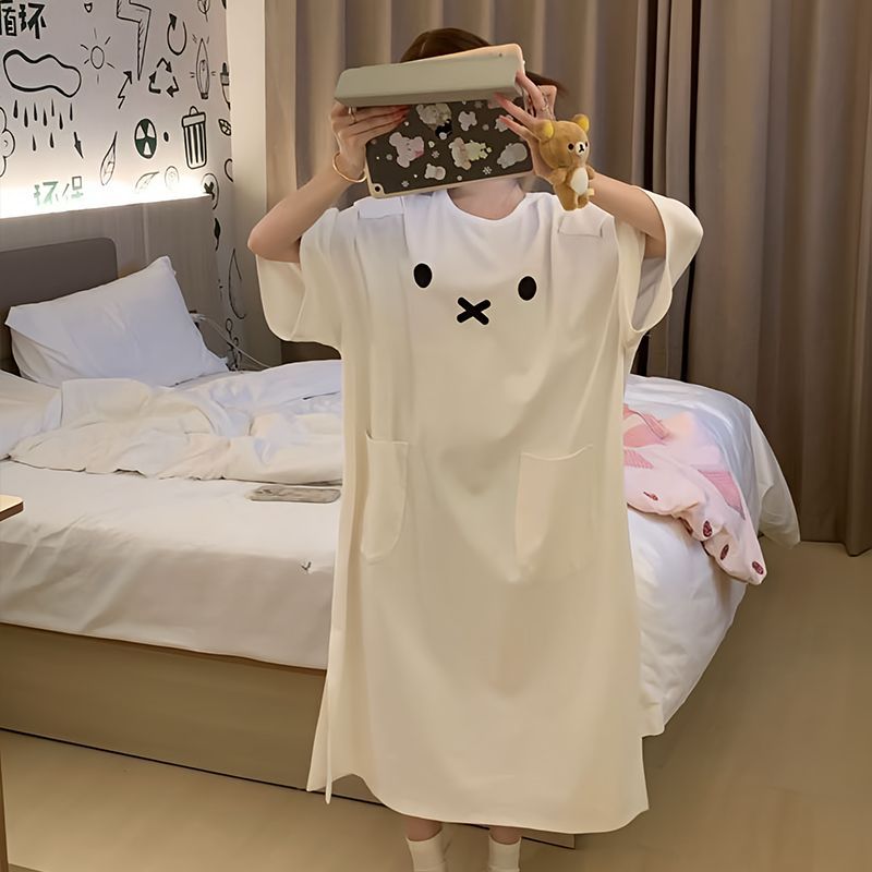 Kawaii Miffy Sleeping Dress Cu - Summer Away Clothing avis et prix