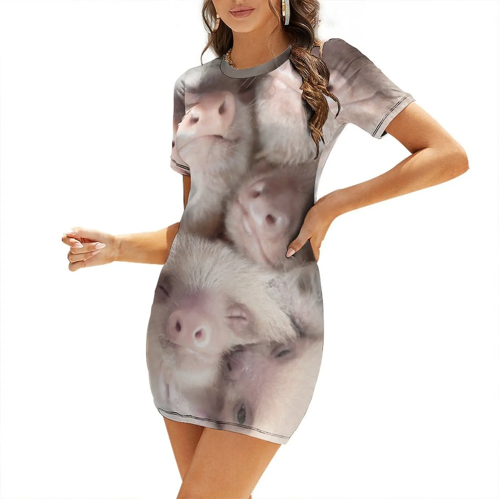 Sloth Short-Sleeved Dress Summ - Summer Clothing Trends For Women 2026 avis et prix