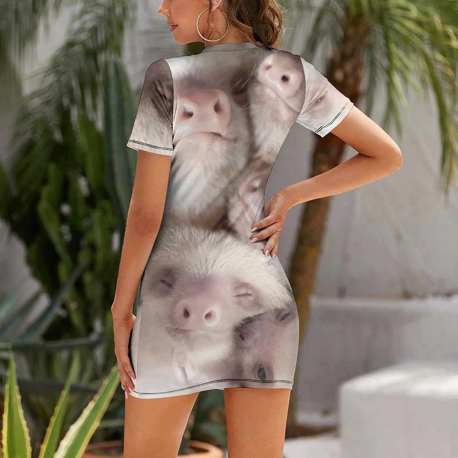 Sloth Short-Sleeved Dress Summ - Summer Clothing Trends For Women 2026 avis et prix