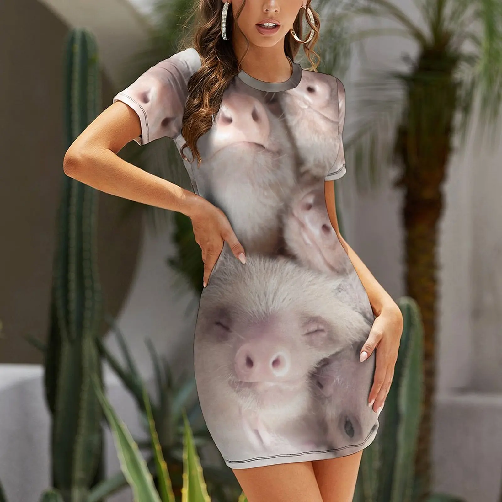Sloth Short-Sleeved Dress Summ - Summer Clothing Trends For Women 2026 avis et prix